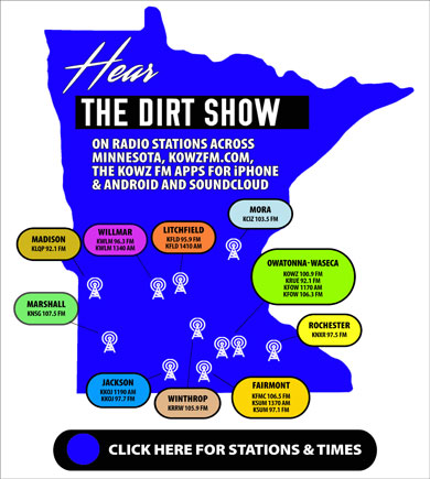Dirt Show Coverage Map